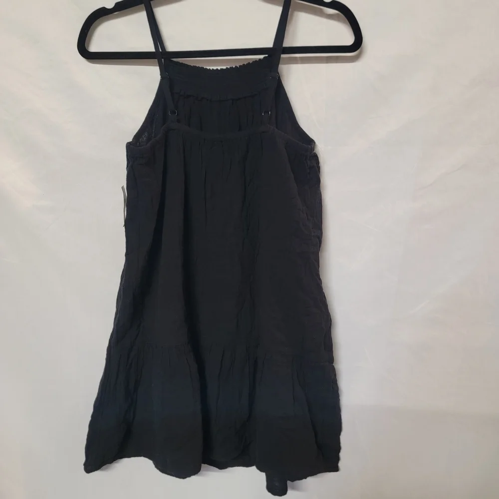 Old Navy Spaghetti Strap Dress In Black. Girls 10/12 Plus